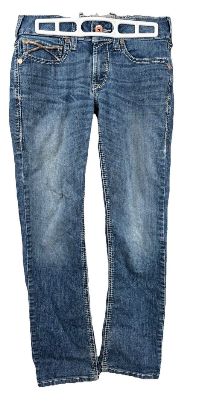 Ariat Real Denim Women's Low Rise Jeans 27S  Western Cowgirl 27" short